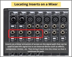 How To Use Inserts On A Mixer - Virtuoso Central